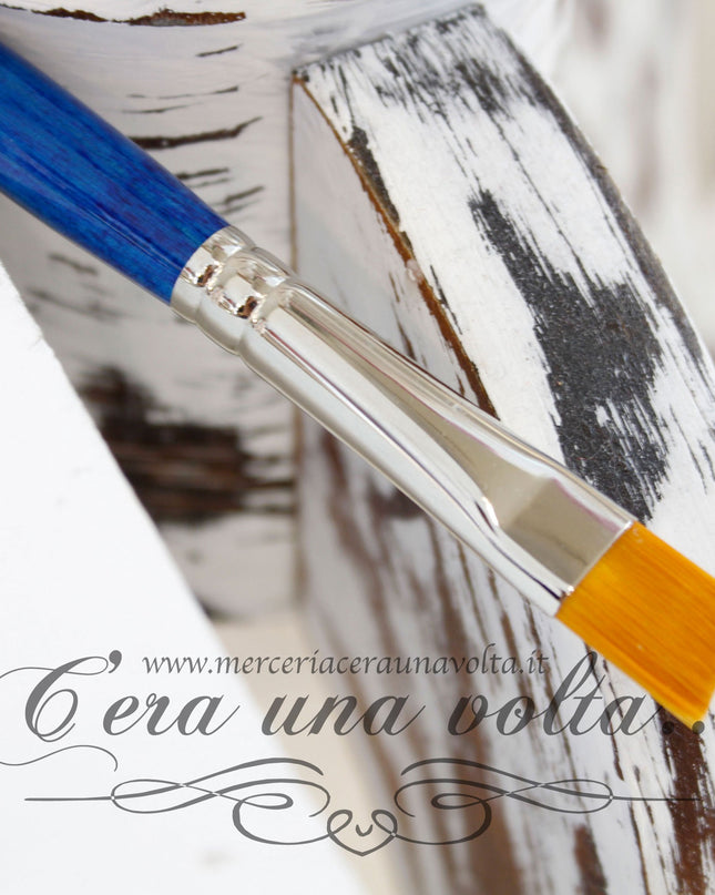 Pennello Piatto a Punta Obliqua