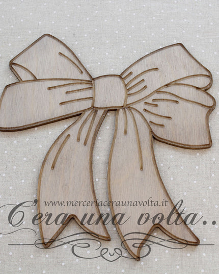 Fiocco Sagoma in legno