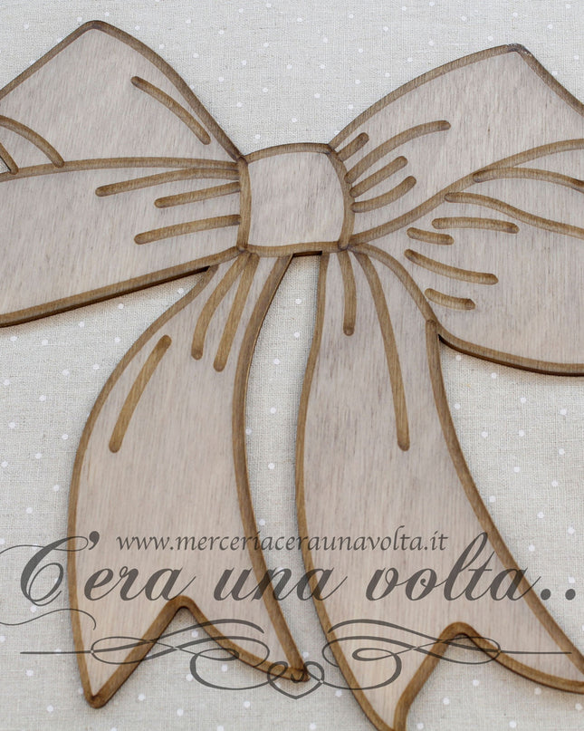 Fiocco Sagoma in legno