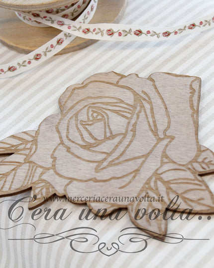 Sagoma in legno Rosa
