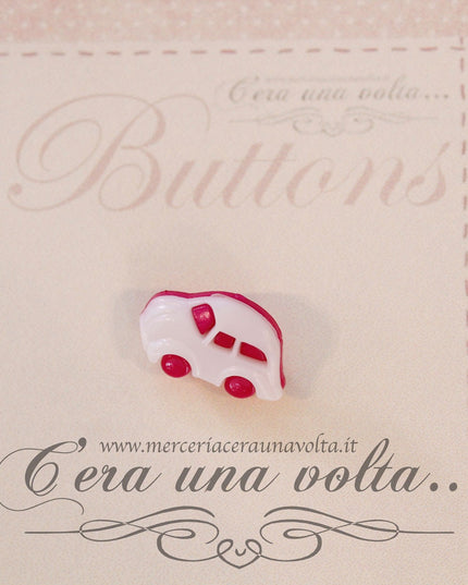 Bottoni a forma di Auto colori assortiti