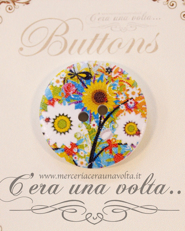 Bottone Moda in legno