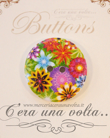 Bottone Moda Fiori