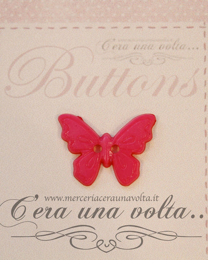 10 pz Bottoni a forma di farfalla