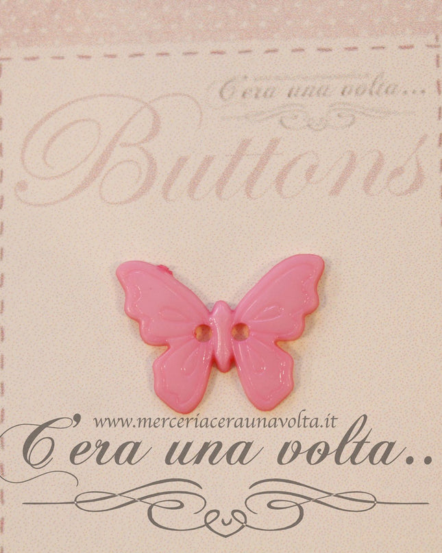 10 pz Bottoni a forma di farfalla
