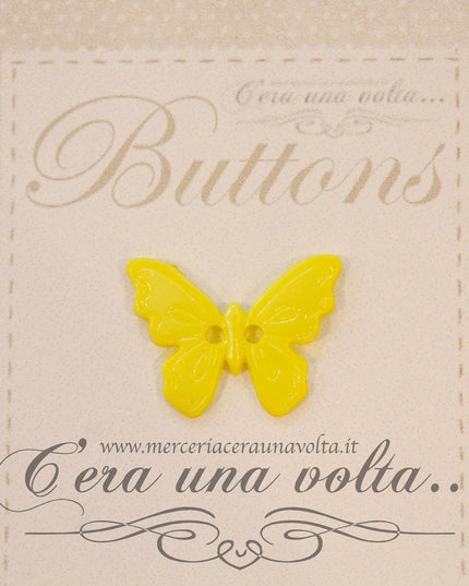 10 pz Bottoni a forma di farfalla