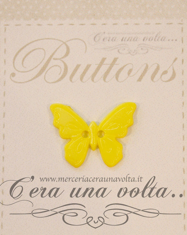 10 pz Bottoni a forma di farfalla