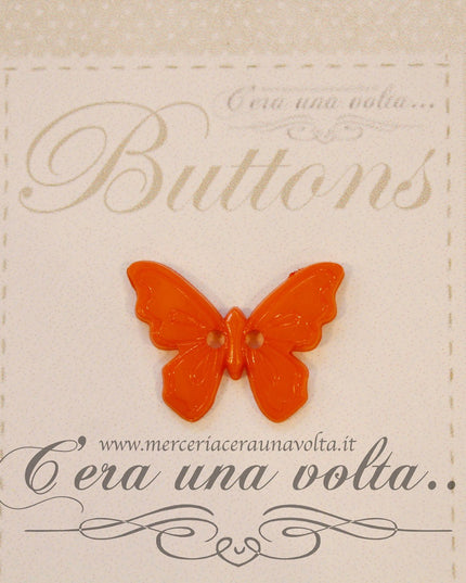 10 pz Bottoni a forma di farfalla