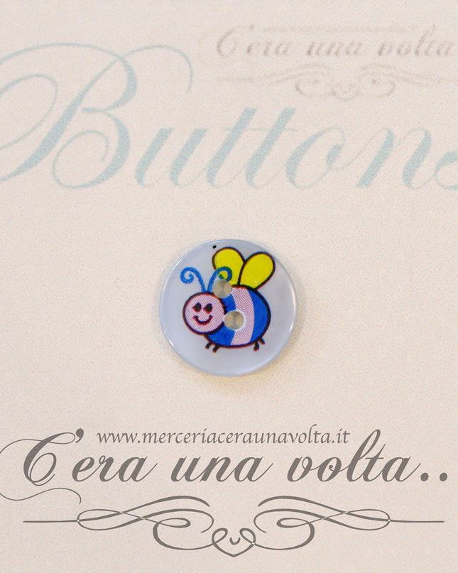 Bottone Apina Azzurra