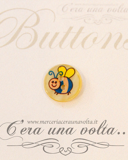 Bottone Apina Giallo