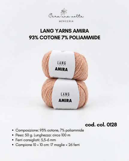 Lang Yarns Amira in cotone – 50 g