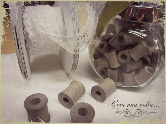 Spolette di legno diam.12