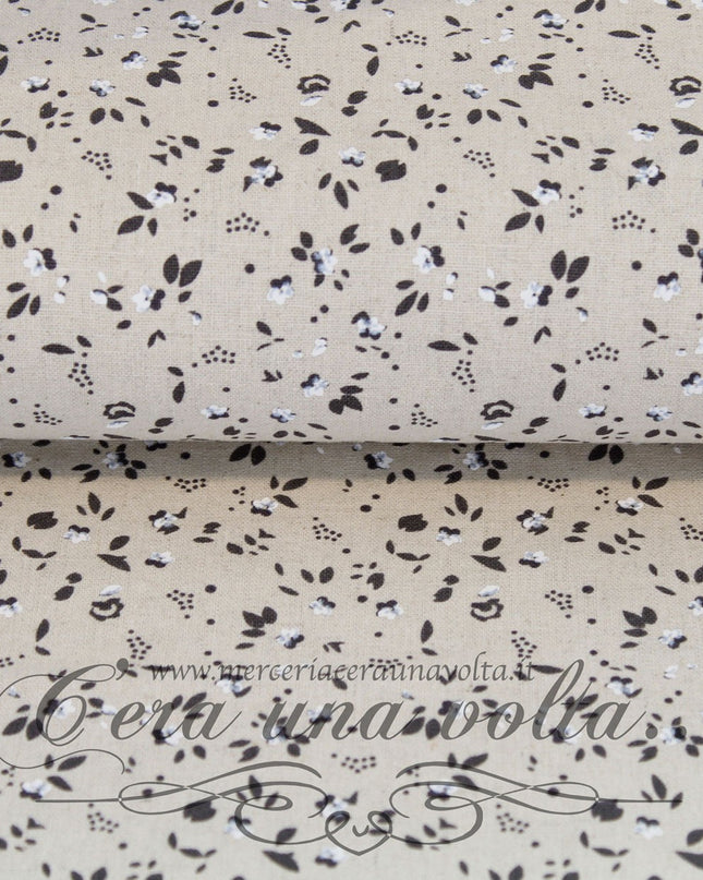 Set 12 Pz Tessuto Pretagliato Country Gray