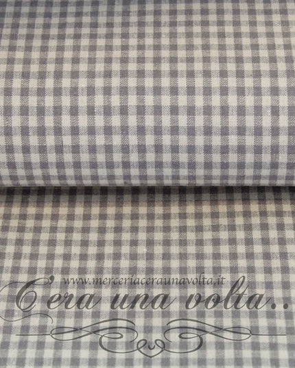 Set 12 Pz Tessuto Pretagliato Country Gray