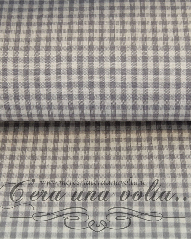 Set 12 Pz Tessuto Pretagliato Country Gray