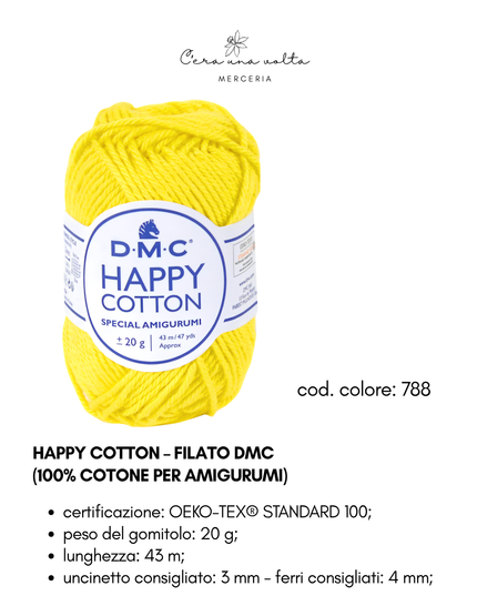 Happy Cotton – Filato DMC (100% cotone per amigurumi)