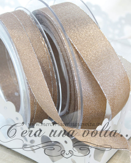 Nastro Glittering Oro Antico