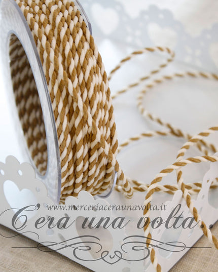 Cordino Ritorto Bronzo Opaco