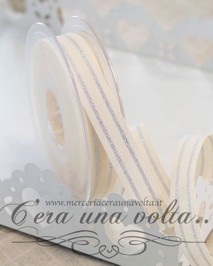 Nastro Glitter Teatowel Silver