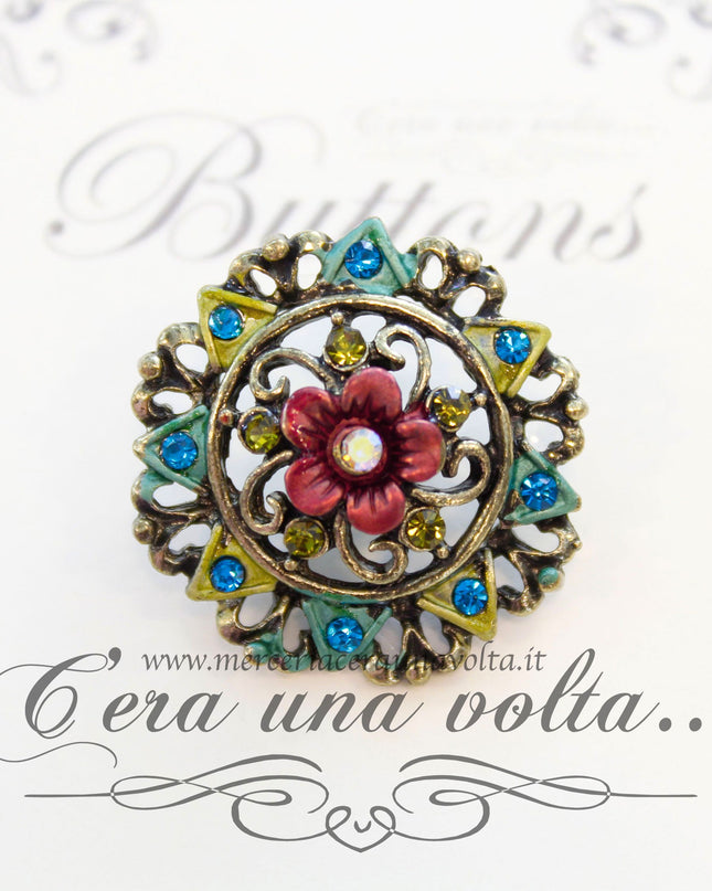 Bottone gioiello Ocean