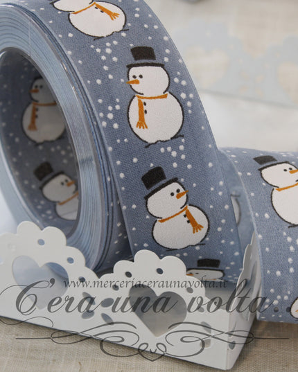 Nastro Snowman Carta da Zucchero