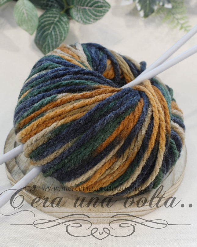 Lana Aran Sfumata Ruggine
