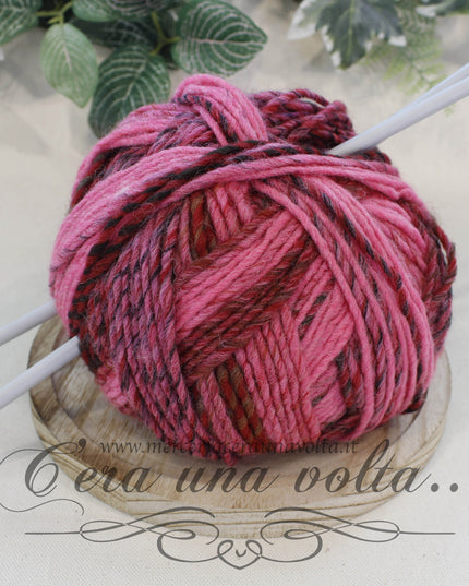 Lana Belt Sfumata Lampone