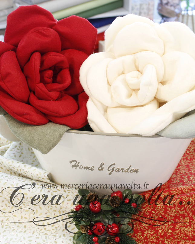 Cartamodello Fiori Grandi