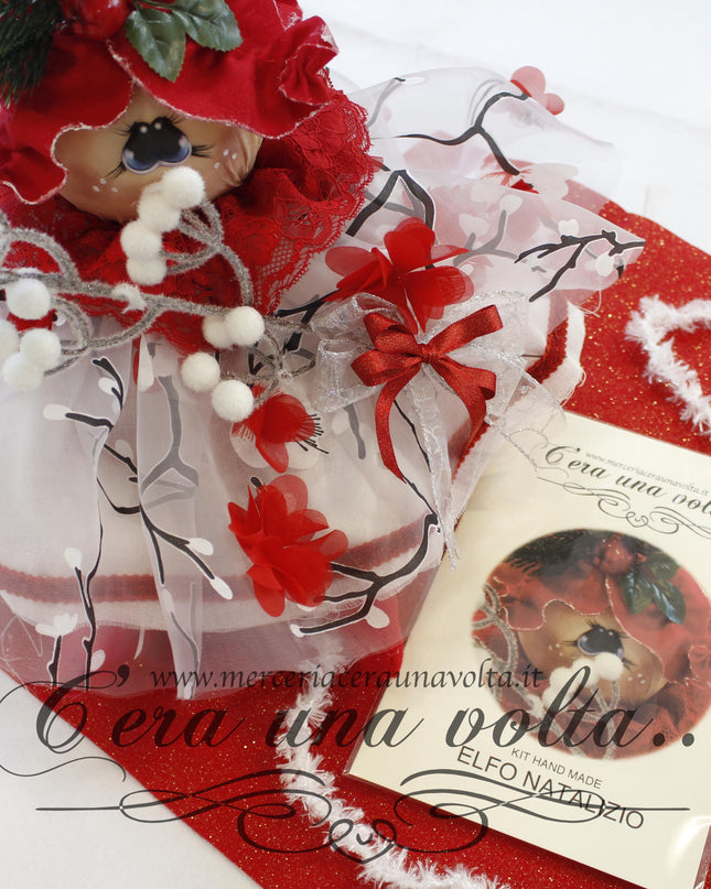 Cartamodello Elfo Natalizio