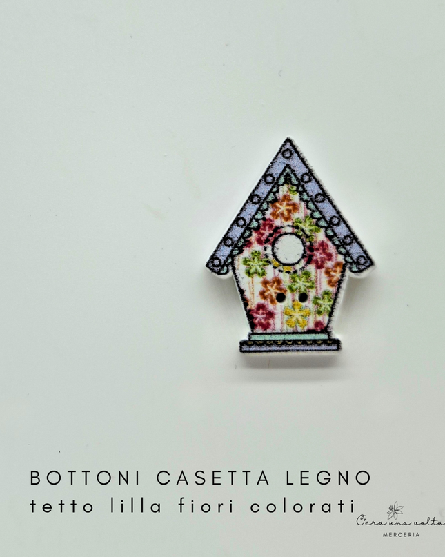 Bottoni CASETTA in legno