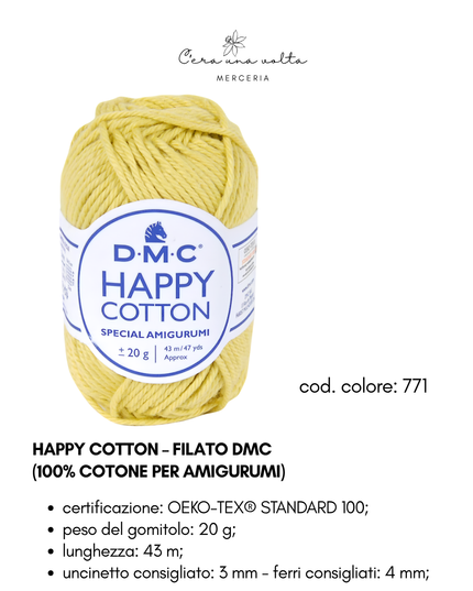 Happy Cotton – Filato DMC (100% cotone per amigurumi)