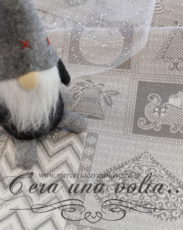 Tessuto Gobelin Merry Christmas