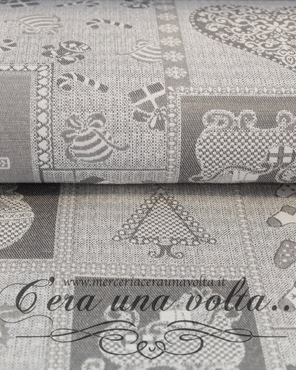 Tessuto Gobelin Merry Christmas