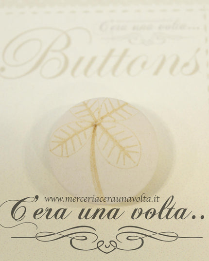 Bottone Cream Leaf