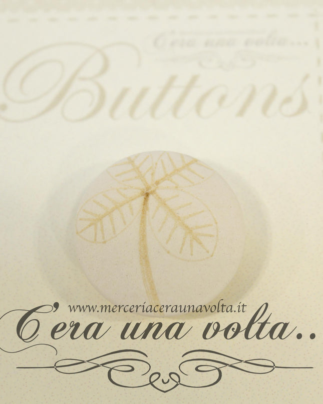 Bottone Cream Leaf