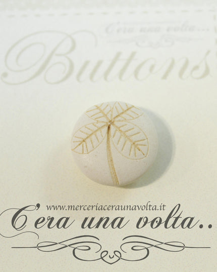 Bottone Cream Leaf