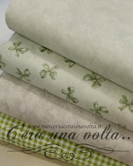 Set 8 Pz Tessuto Patchwork Wood