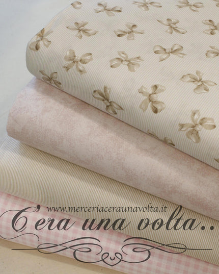 Set 8 Pz Tessuto Patchwork Powder