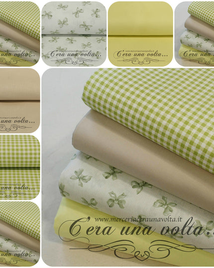 Set 8 Pz Tessuto Patchwork Storm