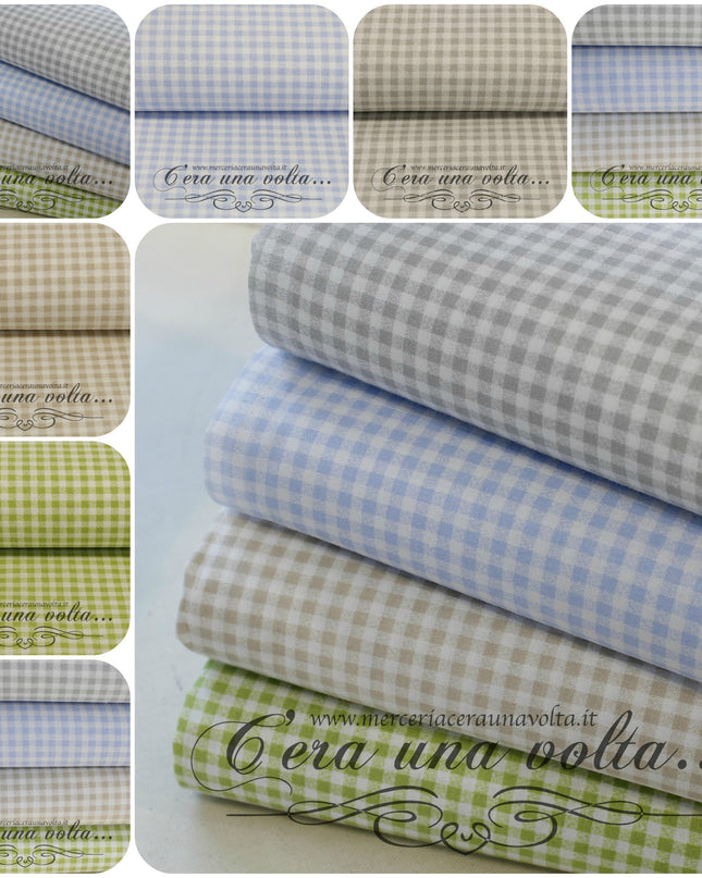 Set 8 Pz Fat Quarter Vichy