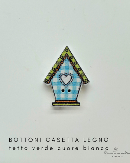 Bottoni CASETTA in legno
