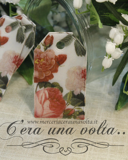Etichette Tag Geranium Ivory