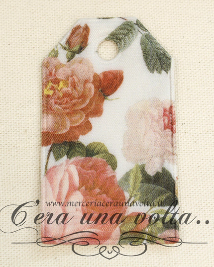 Etichette Tag Geranium Ivory