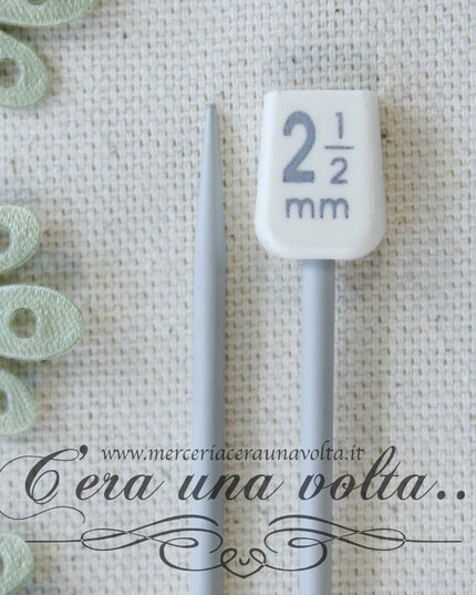 Ferri per maglia in alluminio Misure da MM 2 a MM 7