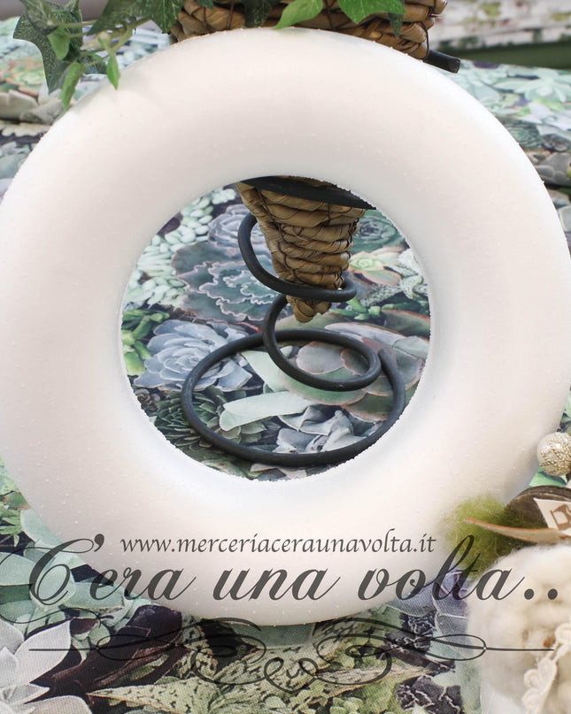 Cerchio in polistirolo 3D cm 20