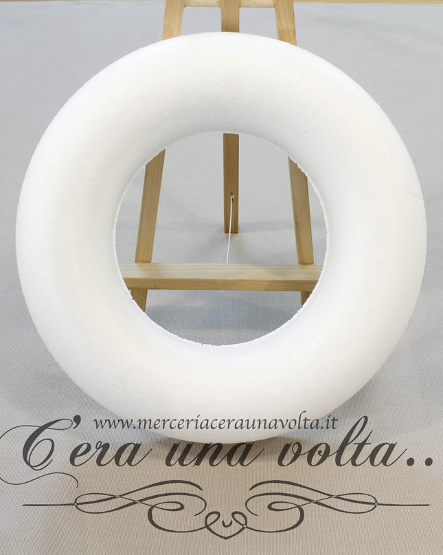 Cerchio in polistirolo 3D cm 25