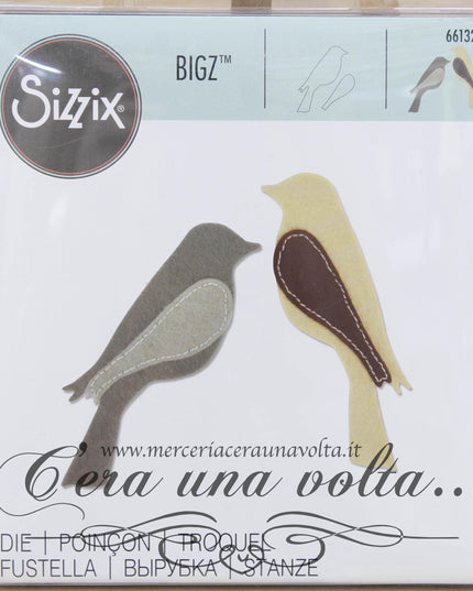 Fustella Bigz Die Perching Bird By Ellison SX 661322