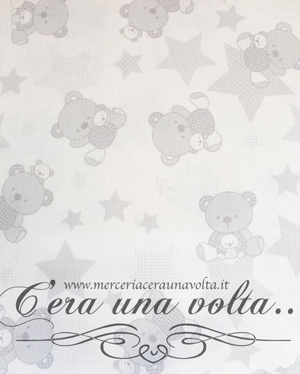 Tessuto in cotone Bears