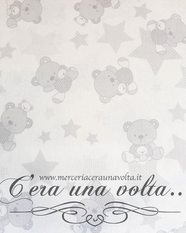 Tessuto in cotone Bears