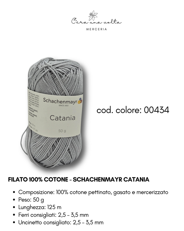 Filato 100% Cotone - Schachenmayr Catania